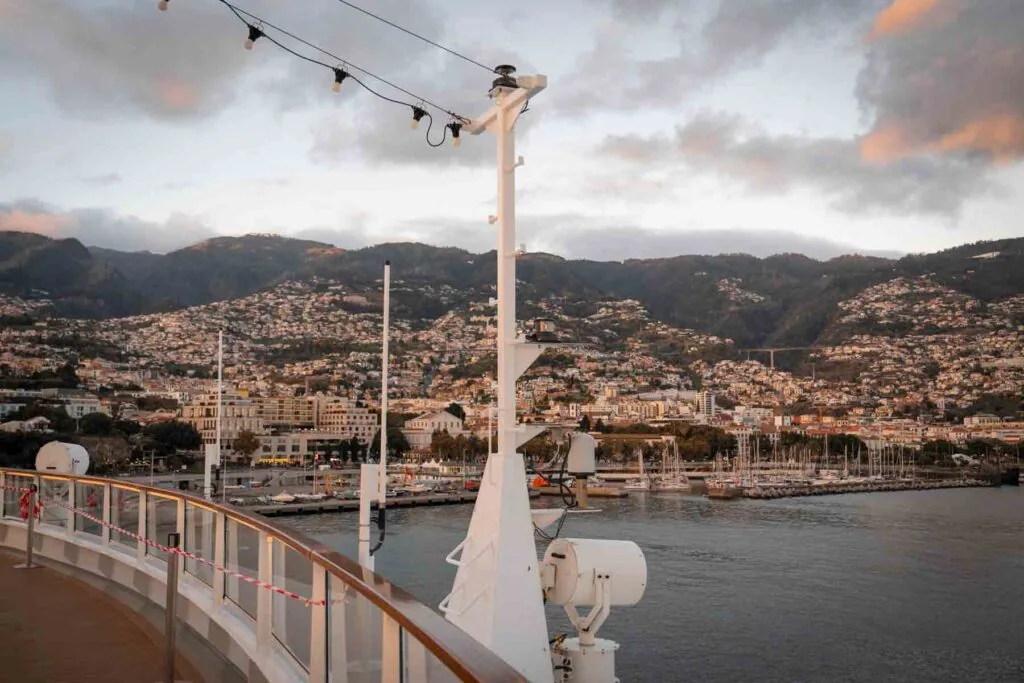 Sonnenuntergang über Funchal